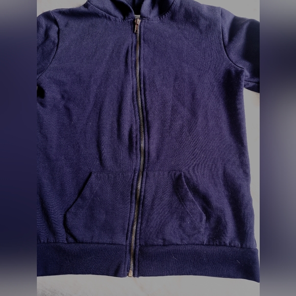 NWOT Sweater with zipper and hood. - Picture 2 of 8